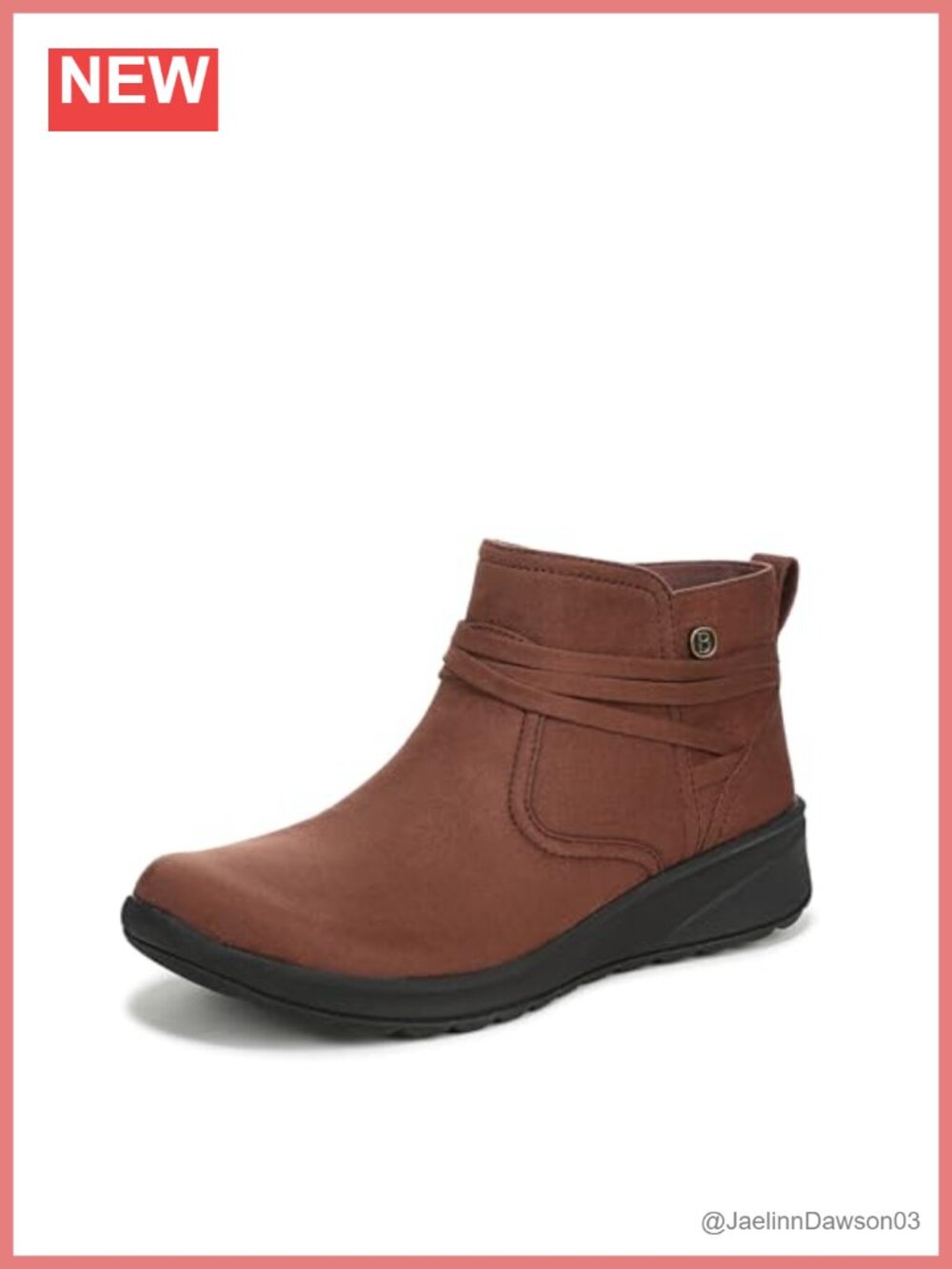 LifeStride Women's Guest Comfort Bootie Ankle Boots with BZEES Cloud Tech